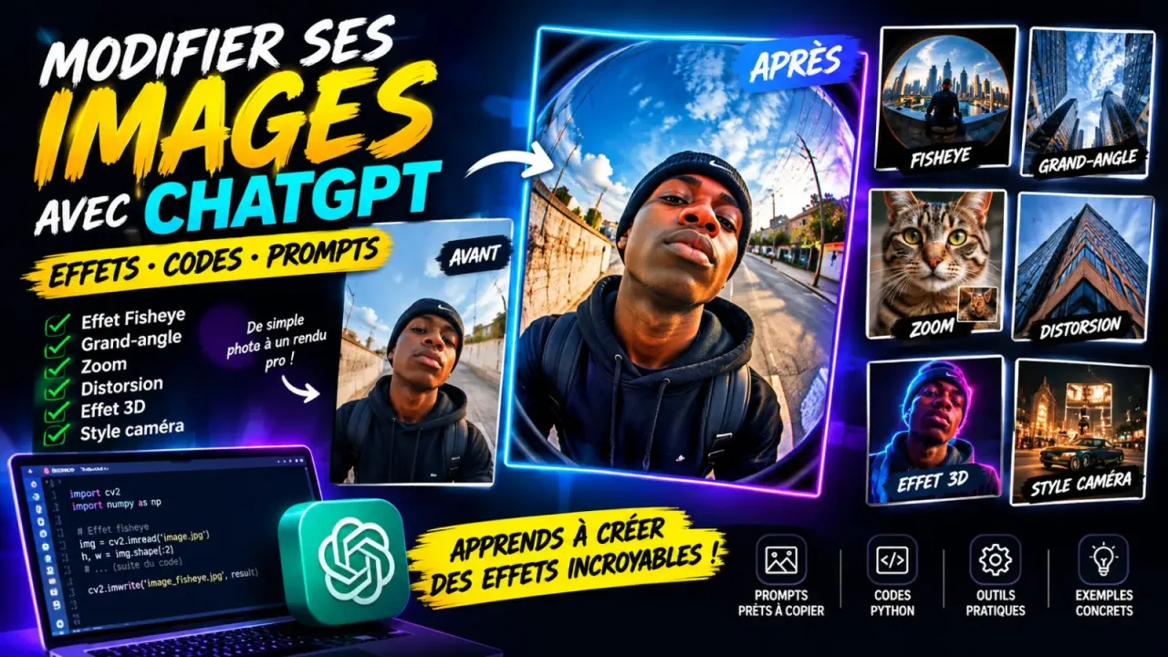 Formation à la modification d’images avec ChatGPT